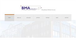 Desktop Screenshot of bma-networks.com